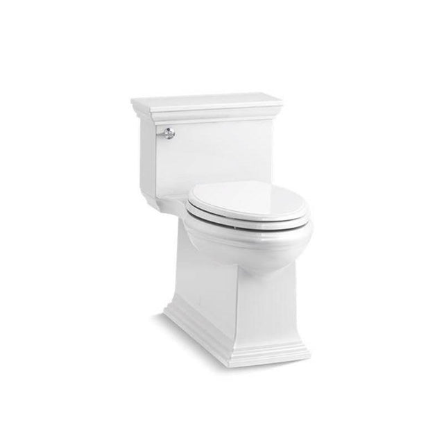 Kohler - Memoirs Stately One-piece compact elongated toilet with skirted trapway, 1.28 gpf - White