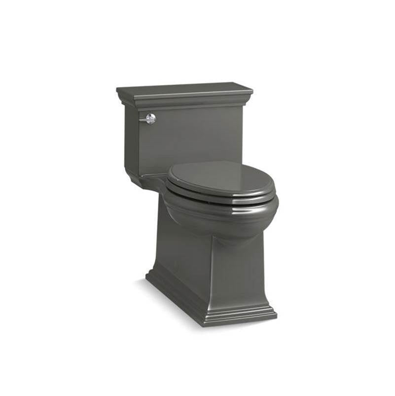 Kohler - Memoirs Stately One-piece compact elongated toilet with skirted trapway, 1.28 gpf - Thunder Grey