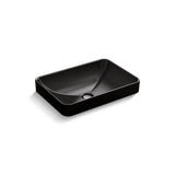 Kohler - Vox 22-3/4'' rectangular vessel bathroom sink - Black