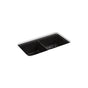 Kohler - Cairn 33-1/2'' undermount double-bowl kitchen sink - Matte Black