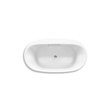 Underscore 65-1/2'' x 35-3/4'' drop-in bath with Bask heated surface