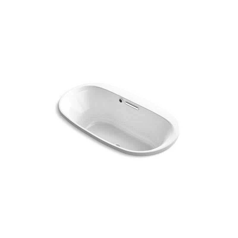 Kohler - Underscore 66'' x 36'' drop-in Heated BubbleMassageE air bath - White