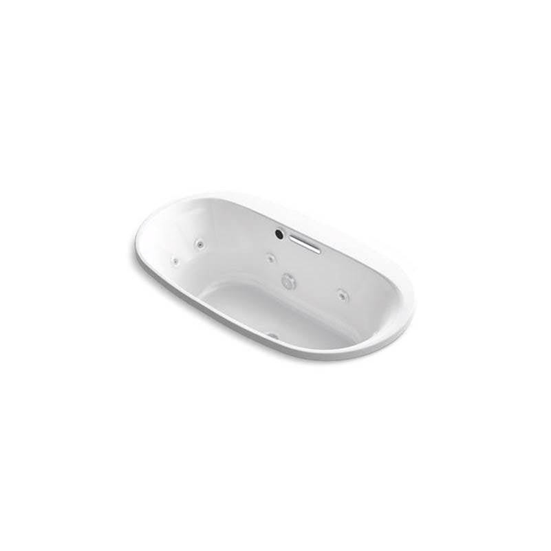 Kohler - Underscore 66'' x 36'' drop-in heated whirlpool bath - White