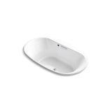Kohler - Underscore 71-1/2'' x 41-1/2'' drop-in bath with Bask heated surface - White