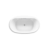 Underscore 71-1/2'' x 41-1/2'' drop-in bath with Bask heated surface