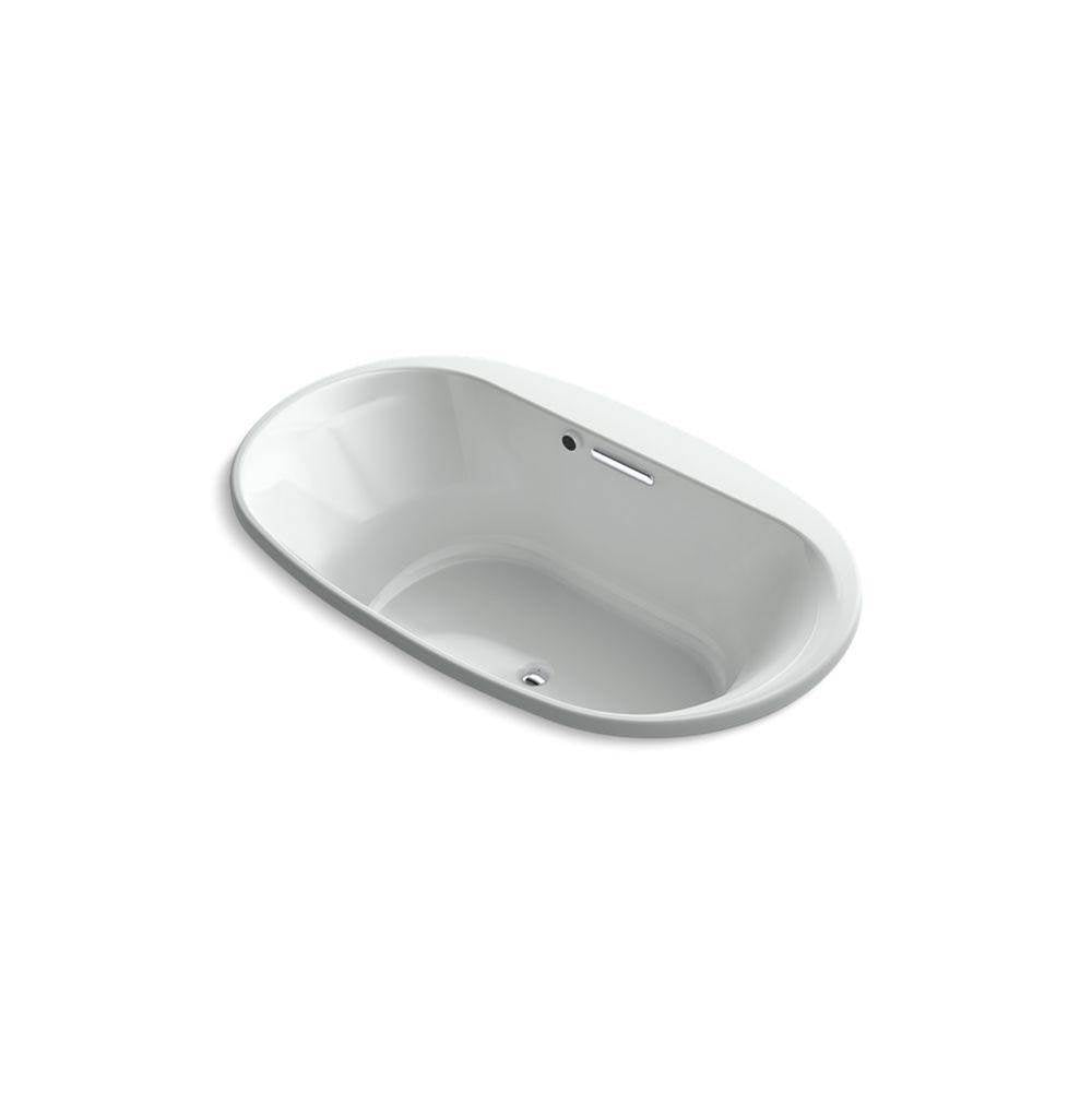 Kohler - Underscore 71-1/2'' x 41-1/2'' drop-in bath with Bask heated surface - Ice Grey
