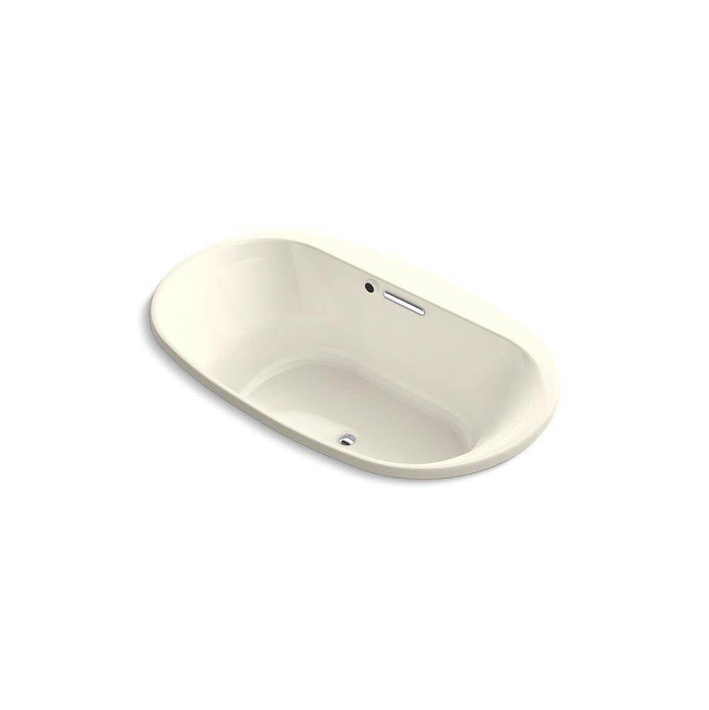 Kohler - Underscore 71-1/2'' x 41-1/2'' drop-in bath with Bask heated surface - Biscuit
