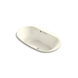 Kohler - Underscore 71-1/2'' x 41-1/2'' drop-in bath with Bask heated surface - Biscuit