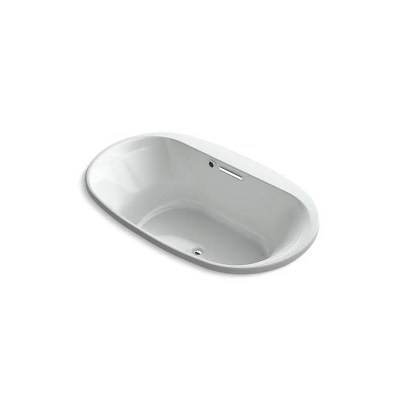 Kohler - Underscore 71-1/2'' x 41-1/2'' drop-in Heated BubbleMassageE - Ice Grey