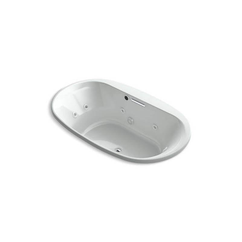 Kohler - Underscore 72'' x 42'' drop-in heated whirlpool bath - Ice Grey