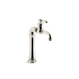 Kohler - Artifacts Gentleman's Single-handle bar sink faucet - Vibrant Polished Nickel