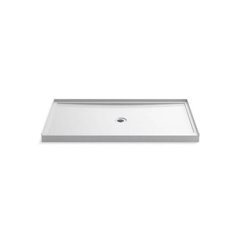 Kohler - Rely 60'' x 34'' alcove shower base, center drain - White