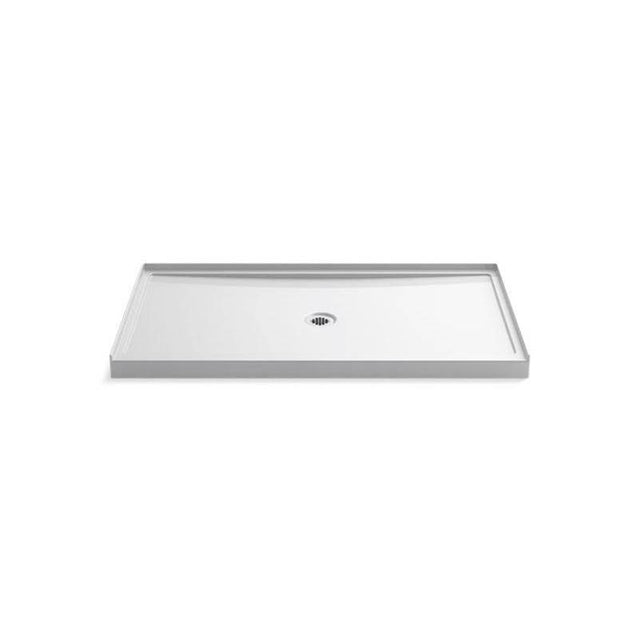 Kohler - Rely 60'' x 34'' alcove shower base, center drain - White