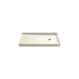 Kohler - Rely 48'' x 32'' alcove shower base, right drain - Biscuit