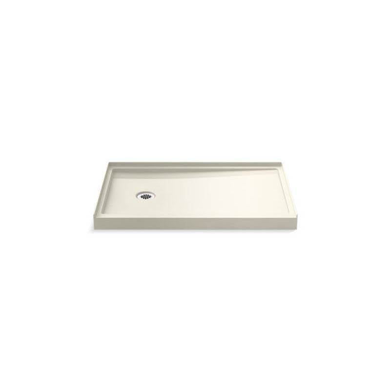 Kohler - Rely 48'' x 32'' alcove shower base, left drain - Biscuit