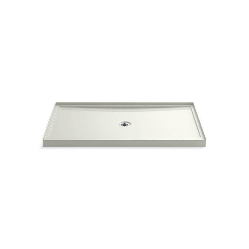 Kohler - Rely 60'' x 34'' single-threshold shower base with center drain - Dune
