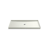 Kohler - Rely 60'' x 34'' single-threshold shower base with center drain - Dune