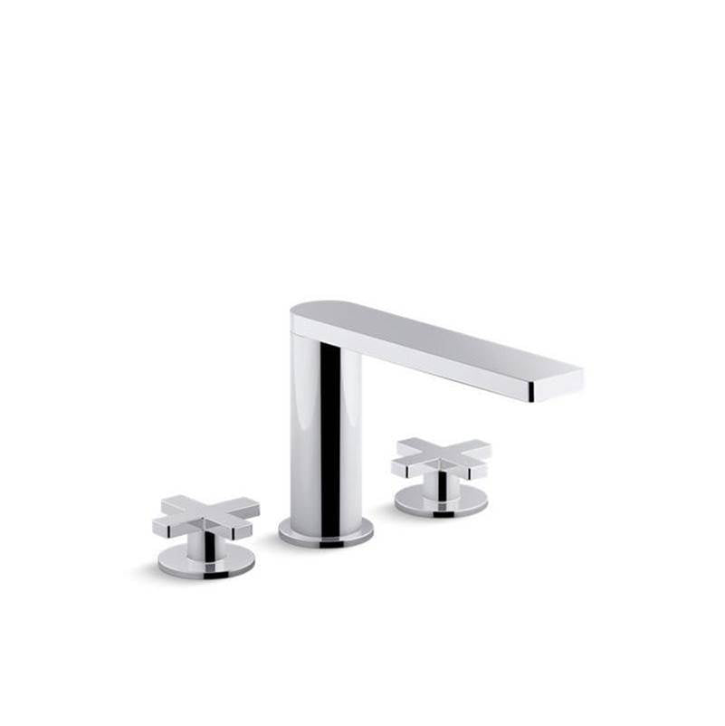 Kohler - Composed Deck-mount bath faucet with cross handles - Polished Chrome