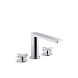 Kohler - Composed Deck-mount bath faucet with cross handles - Polished Chrome