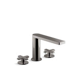 Kohler - Composed Deck-mount bath faucet with cross handles - Vibrant Titanium