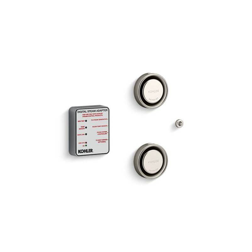 Kohler - Invigoration Series Tandem digital steam adapter kit - Vibrant Brushed Nickel