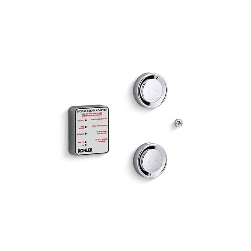 Kohler - Invigoration Series Tandem digital steam adapter kit - Polished Chrome
