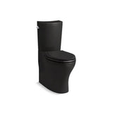 Kohler - Persuade Curv Two-piece elongated toilet with skirted trapway, dual-flush - Black