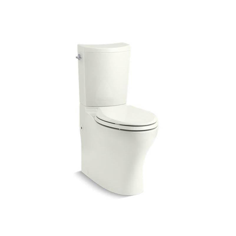 Kohler - Persuade Curv Two-piece elongated toilet with skirted trapway, dual-flush - Dune