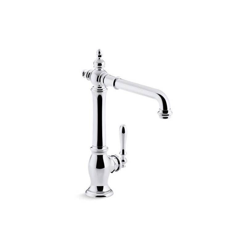 Kohler - Artifacts Single-handle kitchen sink faucet - Polished Chrome