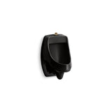 Kohler - DexterE Washout half-stall 0.125 gpf urinal, top spud - Black
