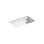 Kohler - Riverby 33'' undermount single-bowl kitchen sink - White