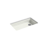 Kohler - Riverby 33'' undermount single-bowl kitchen sink - Dune