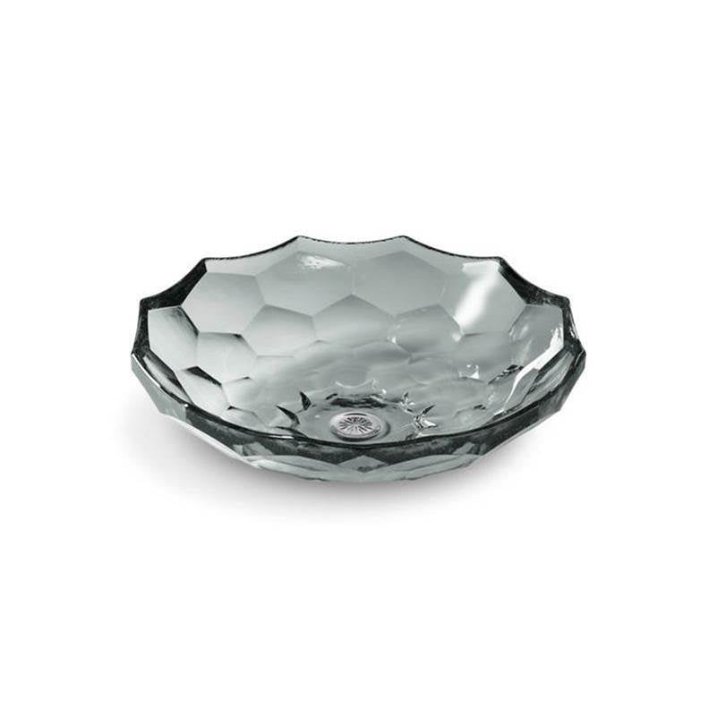 Kohler - BrioletteE 17-1/2'' round vessel bathroom sink, no overflow - Translucent Stone