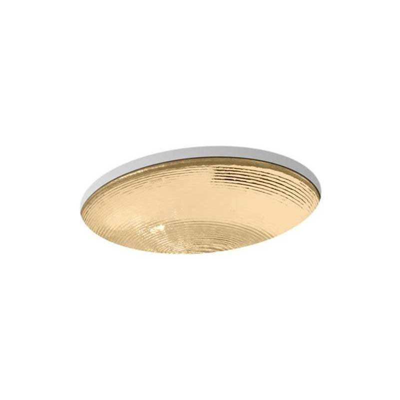 Kohler - Whist 19'' oval undermount bathroom sink, no overflow - Translucent Stone
