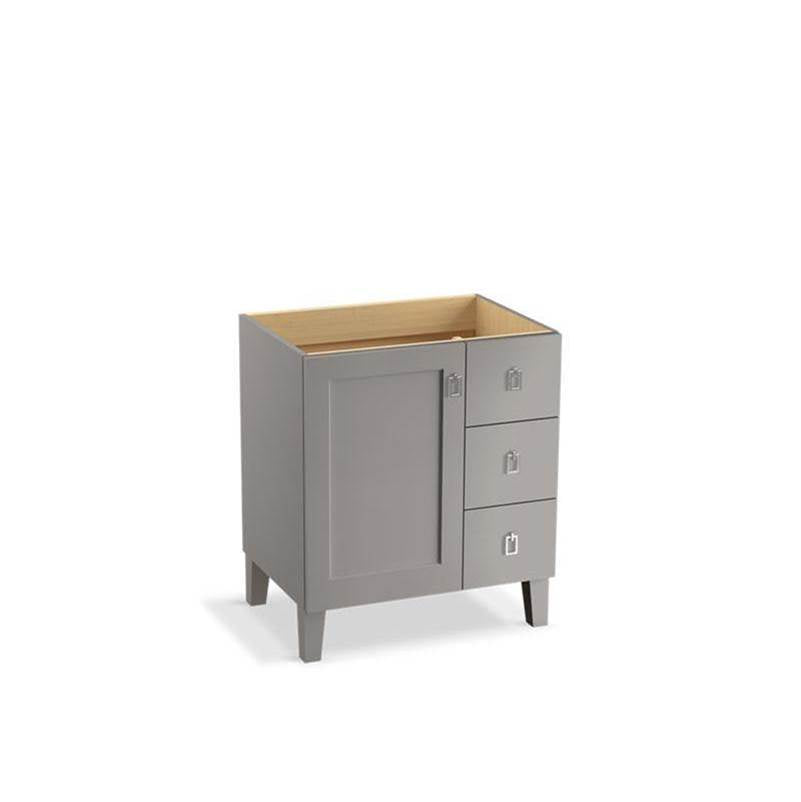 Kohler - Poplin 30'' bathroom vanity cabinet - Mohair Grey