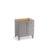 Kohler - Poplin 30'' bathroom vanity cabinet - Mohair Grey
