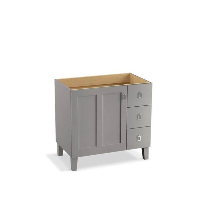Kohler - Poplin 36'' bathroom vanity cabinet - Mohair Grey