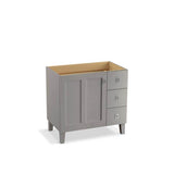 Kohler - Poplin 36'' bathroom vanity cabinet - Mohair Grey