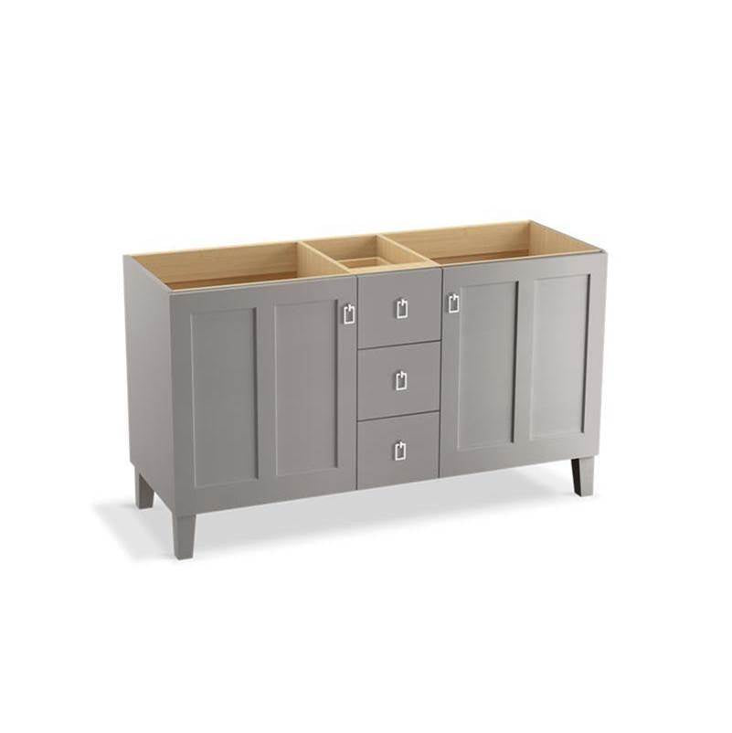 Kohler - Poplin 60'' bathroom vanity cabinet - Mohair Grey