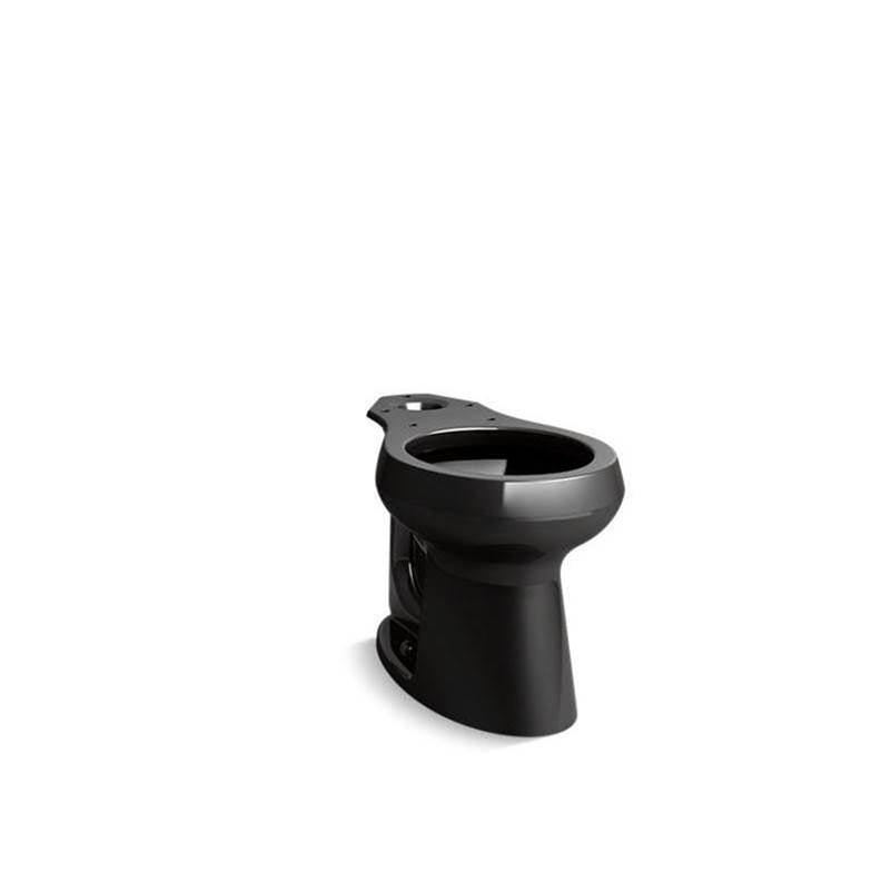 Kohler - Highline Round-front toilet bowl - Black
