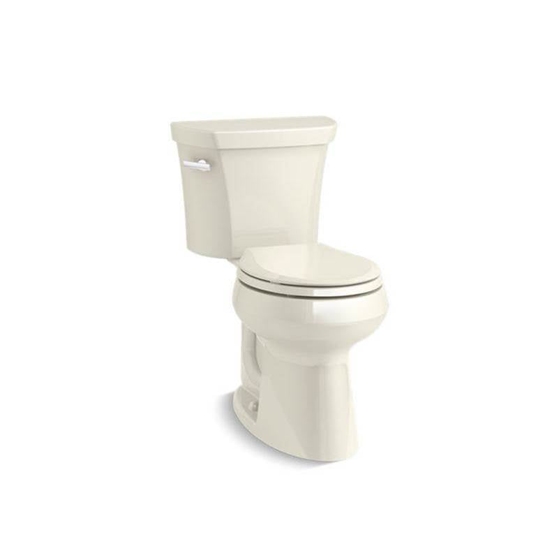 Kohler - Highline Two-piece round-front toilet, 1.28 gpf - Biscuit