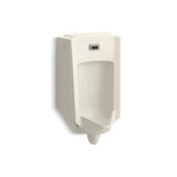 Kohler - BardonE Wall-hung rear-spud touchless urinal, 0.5 gpf - Biscuit