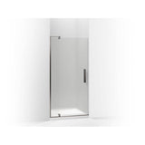 Kohler - Revel Pivot shower door, 70'' H x 35-1/8 - 40'' W, with 5/16'' thick Frosted glass - Anodized Dark Bronze