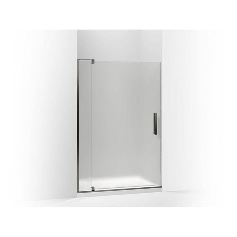 Kohler - Revel Pivot shower door, 70'' H x 39-1/8 - 44'' W, with 5/16'' thick Frosted glass - Anodized Dark Bronze