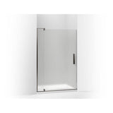 Kohler - Revel Pivot shower door, 70'' H x 39-1/8 - 44'' W, with 5/16'' thick Frosted glass - Anodized Dark Bronze