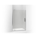 Kohler - Revel Pivot shower door, 70'' H x 39-1/8 - 44'' W, with 5/16'' thick Frosted glass - Bright Polished Silver