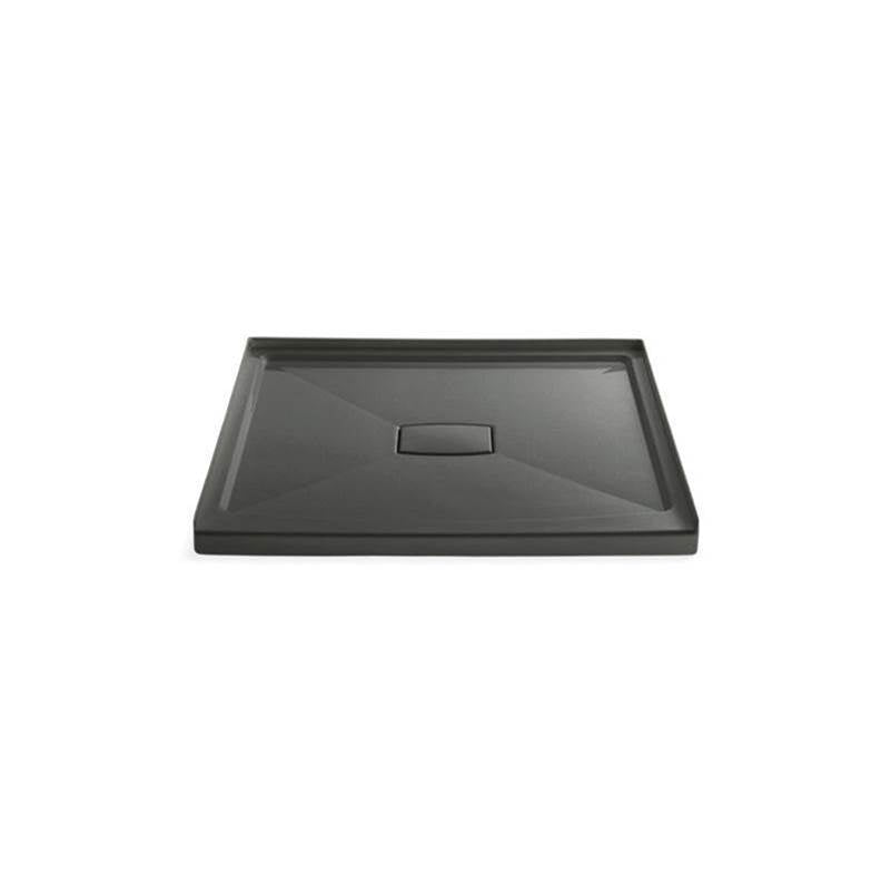 Kohler - Archer 48'' x 48'' alcove shower base, center drain - Thunder Grey