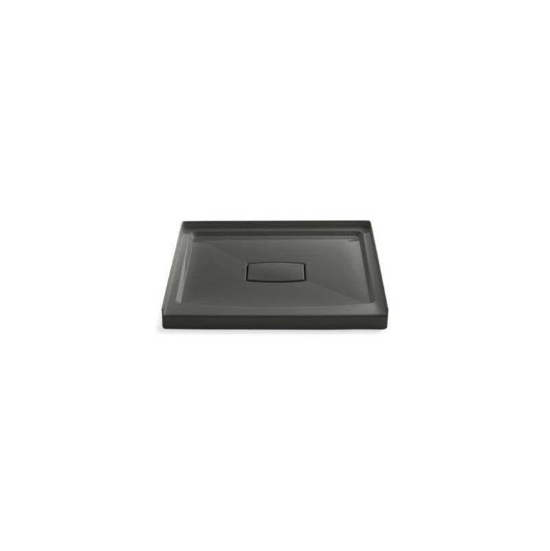 Kohler - Archer 36'' x 36'' alcove shower base, center drain - Thunder Grey
