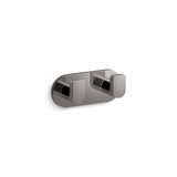 Kohler - Composed Double robe hook - Vibrant Titanium