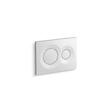 Kohler - Lynk Flush actuator plate for 2''x 4'' in-wall tank and carrier system - White